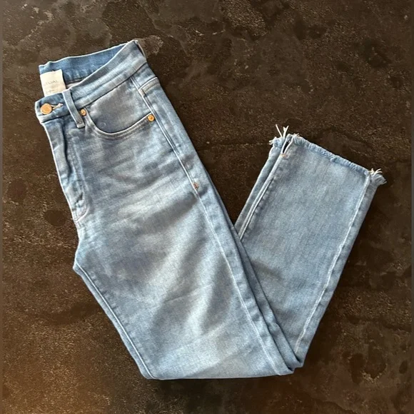 Habitual | Pace High-Rise Straight Leg Cropped Split Hem Jeans - Picture 6 of 11